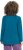 Ulla Popken Inverted Seam Long Sleeve Graphic Tee Teal - Bedrukte T-shirts voor dames - 