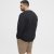 North Latitude Sweatshirt Black TALL - HERENKLEDING MT-6XLT - Tall Kleding Heren