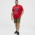 North Latitude T-Shirt Printed Short Sleeve Red - T-shirts - Grote Maten T-shirts Heren