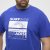 North Latitude T-Shirt Printed Blue - T-shirts - Grote Maten T-shirts Heren