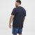 North Latitude T-Shirt Ice Cream Navy - T-shirts - Grote Maten T-shirts Heren