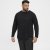 North Latitude T-Shirt Long Sleeve Black - T-shirts - Grote Maten T-shirts Heren