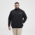 North Latitude Sweatshirt Cardigan Black - Sweaters & hoodies - Sweaters & Hoodies Grote Maten Heren