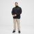 North Latitude Sweatshirt Cardigan Black - Sweaters & hoodies - Sweaters & Hoodies Grote Maten Heren