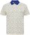North Latitude Polo Pique Printed Off-White - Polo shirts - Grote Maten Poloshirts Heren