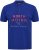 North Latitude Polo Pique Print Short Sleeve Cobalt Blue - Polo shirts - Grote Maten Poloshirts Heren