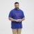 North Latitude Polo Pique Print Short Sleeve Cobalt Blue - Polo shirts - Grote Maten Poloshirts Heren