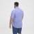 North Latitude Shirt Denim Printed Allover Blue - Hemden - Overhemden Grote Maten Heren