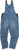 JP1880 Dungarees Denim Adjustable Straps Blue - Jeans & broeken - Jeans & Broeken Grote Maten Heren