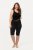 Ulla Popken Stretch Knit Bike Shorts Black - Ulla Popken - Ulla Popken Plusmode voor Dames