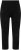 Ulla Popken Basic Stretch Knit Capris Black - Jeans & Broeken in Grote Maten – Plus Size - 