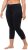 Ulla Popken Basic Stretch Knit Capris Navy - Jeans & Broeken in Grote Maten – Plus Size - 