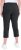 Ulla Popken Stretch Basic Bengaline Capri Pants Black - Jeans & Broeken in Grote Maten – Plus Size - 