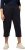 Ulla Popken Pull On Knit Elastic Waist Pocket Crop Pants Blue - Jeans & Broeken in Grote Maten – Plus Size - 