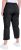 Ulla Popken Roll Tab Hem Stretch Cargo Pants Black - Jeans & Broeken in Grote Maten – Plus Size - 