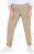 Ulla Popken Chino Elastic Waist Stretch Cotton Pants Brown - Jeans & Broeken in Grote Maten – Plus Size - 