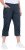 Ulla Popken Stretch Cotton Cargo Crop Pants Navy - Jeans & Broeken in Grote Maten – Plus Size - 