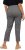Ulla Popken Check Bengaline Slim Leg Sienna Fit Stretch Crop Pants Navy - Jeans & Broeken in Grote Maten – Plus Size - 