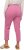Ulla Popken Check Bengaline Slim Leg Sienna Fit Stretch Crop Pants Pale Lilac - Jeans & Broeken in Grote Maten – Plus Size - 