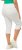 Ulla Popken Basic Capri Sarah Fit Jeans Snow White - Jeans & Broeken in Grote Maten – Plus Size - 
