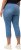 Ulla Popken Cropped Stretch Blend Mony Jeans Blue - Jeans & Broeken in Grote Maten – Plus Size - 