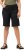 Ulla Popken Frayed Hemline Elastic Waistband Bermuda Shorts Black - Jeans & Broeken in Grote Maten – Plus Size - 