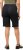 Ulla Popken Frayed Hemline Elastic Waistband Bermuda Shorts Black - Jeans & Broeken in Grote Maten – Plus Size - 