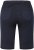 Ulla Popken Frayed Hemline Elastic Waistband Bermuda Shorts Navy - Jeans & Broeken in Grote Maten – Plus Size - 