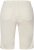 Ulla Popken Frayed Hemline Elastic Waistband Bermuda Shorts White - Jeans & Broeken in Grote Maten – Plus Size - 