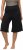 Ulla Popken Wide Leg Flared Bermuda Shorts Black - Jeans & Broeken in Grote Maten – Plus Size - 