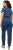 Ulla Popken Wrap Look Short Sleeve Denim Jumpsuit Blue - Jeans & Broeken in Grote Maten – Plus Size - 