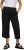 Ulla Popken Cropped Ruby Fit Pants Black - Jeans & Broeken in Grote Maten – Plus Size - 