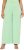 Ulla Popken Layered Chiffon Wide Leg Pants Green - Jeans & Broeken in Grote Maten – Plus Size - 