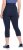 Ulla Popken Cropped High Waisted Leggings Navy - Jeans & Broeken in Grote Maten – Plus Size - 