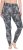Ulla Popken Leopard Print Leggings Black - Jeans & Broeken in Grote Maten – Plus Size - 