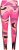 Ulla Popken Abstract Print Quick Dry Leggings Purple - Jeans & Broeken in Grote Maten – Plus Size - 