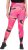 Ulla Popken Abstract Print Quick Dry Leggings Purple - Jeans & Broeken in Grote Maten – Plus Size - 