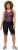 Ulla Popken Functional Padded Zip Front Cycling Leotard Black - Jeans & Broeken in Grote Maten – Plus Size - 