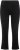 Ulla Popken Sarah Fringe Hem Jeans Black - Jeans & Broeken in Grote Maten – Plus Size - 
