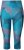 Ulla Popken Quick Dry Cropped Geometric Print Leggings Blue - Jassen - 