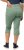 Ulla Popken Stretch Fit Raw Hem Moss Green - Jeans & Broeken in Grote Maten – Plus Size - 
