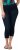 Ulla Popken Cropped Raw Hem Jeggings Denim Blue - Jeans & Broeken in Grote Maten – Plus Size - 