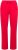Ulla Popken Elastic Waist Sweatpants Red - Jeans & Broeken in Grote Maten – Plus Size - 