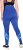 Ulla Popken Quick Dry Abstract Print Leggings Blue - Jeans & Broeken in Grote Maten – Plus Size - 