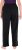 Ulla Popken Fleece Loungewear Pants Black - Jeans & Broeken in Grote Maten – Plus Size - 