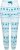 Ulla Popken Alpine Striped Plush Loungewear Pants Blue - Jeans & Broeken in Grote Maten – Plus Size - 