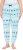 Ulla Popken Alpine Striped Plush Loungewear Pants Blue - Jeans & Broeken in Grote Maten – Plus Size - 