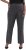 Ulla Popken Sparkling Pinstripe Elastic Waist Pants Black - Jeans & Broeken in Grote Maten – Plus Size - 