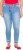 Ulla Popken Double Fringe Hem Stretch Fit Jeans Light Blue Denim - Jeans & Broeken in Grote Maten – Plus Size - 