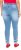 Ulla Popken Double Fringe Hem Stretch Fit Jeans Light Blue Denim - Jeans & Broeken in Grote Maten – Plus Size - 
